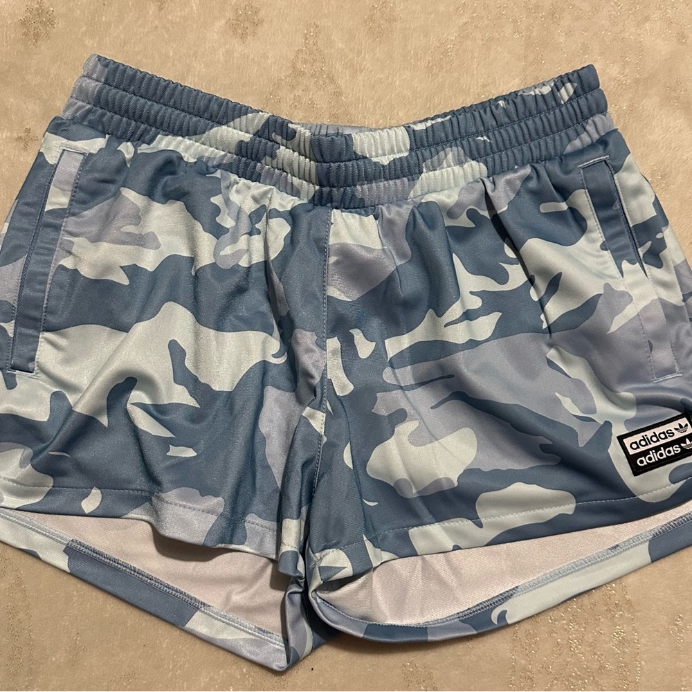 Adidas Blue Camo Shorts